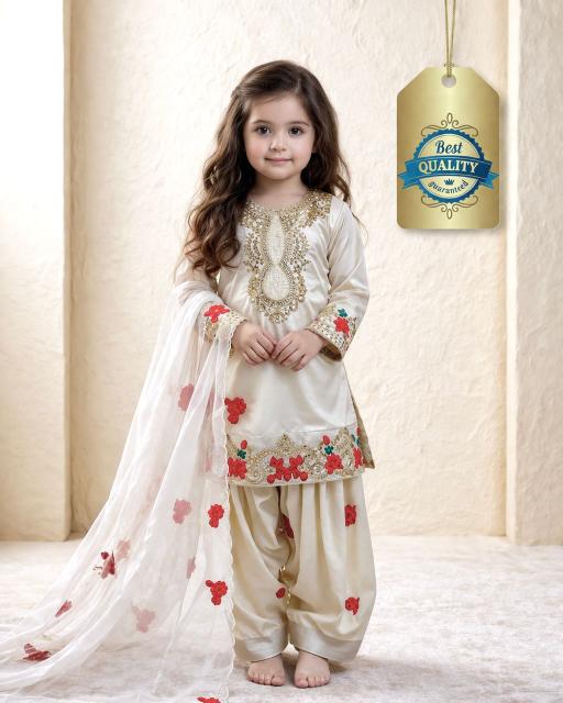 Premium Quality Ready To Wear OC 245 Crep Children clothing supplier in Kolkata - wholesale export